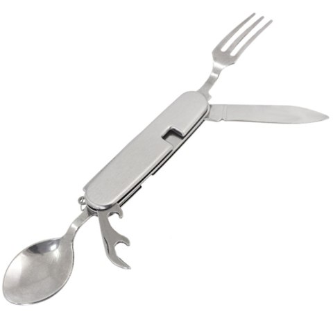 AG534C Niezbędnik turystyczny 4w1 srebrn