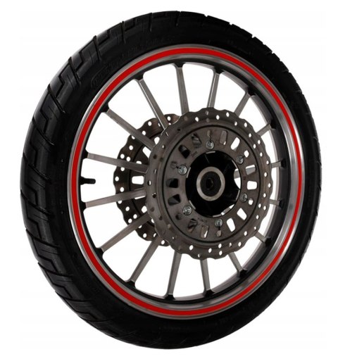 AG555B Naklejki odblaskowe na koła red AG555B Naklejki odblaskowe na koła red