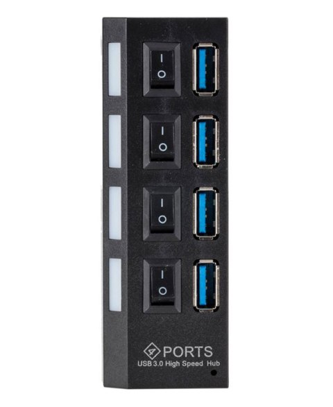 AK244B Hub usb 3.0 4 porty b/z
