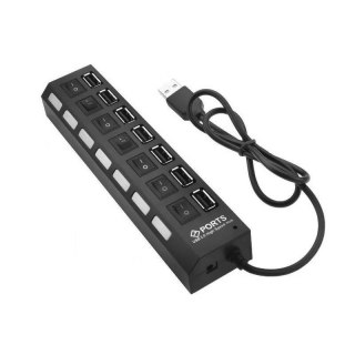 AK320A Hub rozdzielacz usb 2.0 port x 7