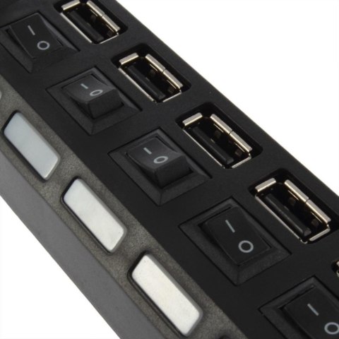 AK320A Hub rozdzielacz usb 2.0 port x 7