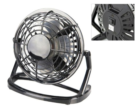 AK35C Wiatraczek stojący na usb black