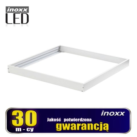 Panel led 60x60 36w lampa sufitowa kaseton 3000k ciepły + ramka natynkowa