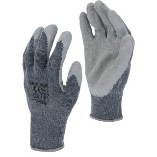 Rękawice lateks szare l210310p, 12 par, "10", ce, lahti