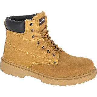 Trzewiki zamszowe beżowo-brąz., s1 p fo, "46", ce, lahti