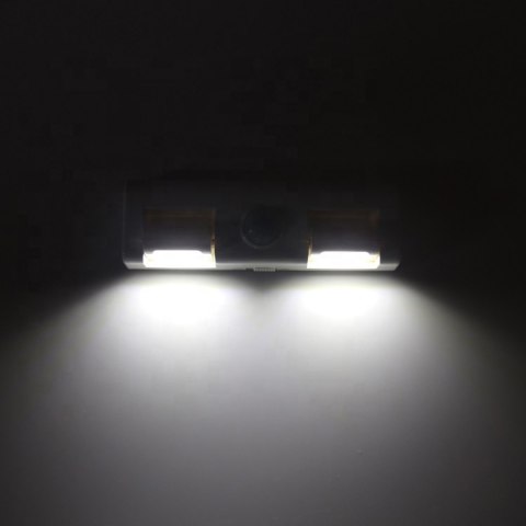 ZD26A Lampka 8 led czujnik ruchu biała