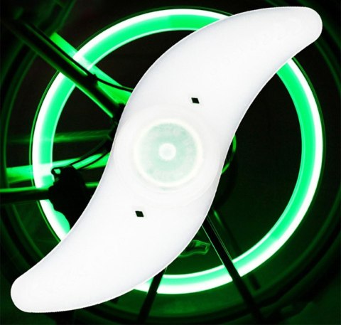 ZD63C Lampka led na szprychy zielony