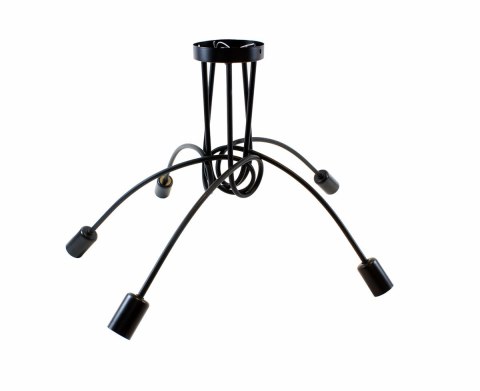 ZD74A Nowoczesna lampa żyrandol 5 czarny