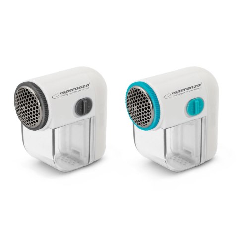 ECS003T Esperanza golarka do ubrań cuddly biało-turkusowa ECS003T Esperanza golarka do ubrań cuddly biało-turkusowa