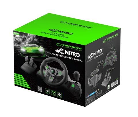 EGW102 Esperanza kierownica nitro pc/ps3