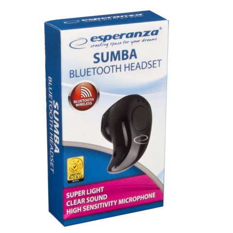 EH185 Esperanza słuchawka douszna bluetooth sumba EH185 Esperanza słuchawka douszna bluetooth sumba