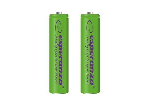 EZA101G Esperanza akumulatorki ni-mh aaa 1000mah 2szt. zielone EZA101G Esperanza akumulatorki ni-mh aaa 1000mah 2szt. zielone