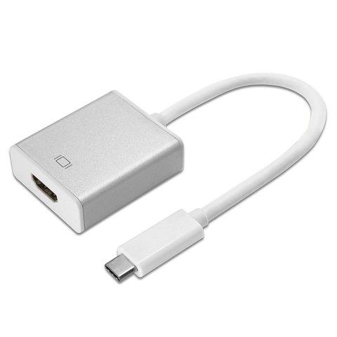 Adapter USB Type-C Maclean, HDMI 1080p 4k@30Hz HDCP 2.2, Metalowa obudowa MCTV-841 Adapter USB Type-C Maclean, HDMI 1080p 4k@30Hz HDCP 2.2, Metalowa obudowa MCTV-841