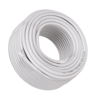 Kabel koncentryczny Maclean, Przewód antenowy satelitarny, RG6 1.02CU+4.8FPE+CU/P+32*0.12CU+6.8PVC, 25M, MCTV-470