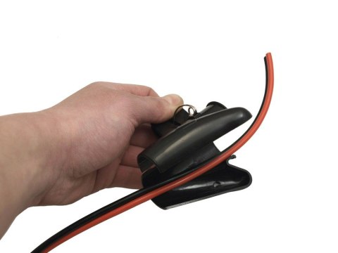 Organizator/maskownica kabli Maclean, 25mm x 2m, czarna, MCTV-676 B Organizator/maskownica kabli Maclean, 25mm x 2m, czarna, MCTV-676 B