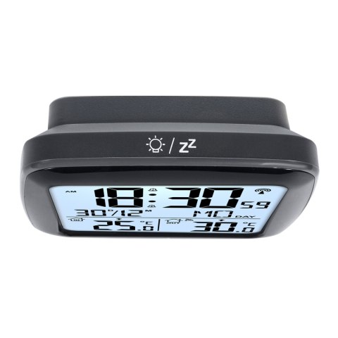 Stacja pogody bezprzewodowa GreenBlue, z systemem DCF, kalendarz, alarm, GB542