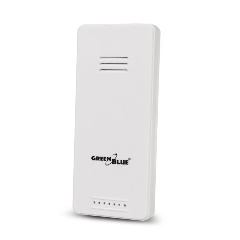 Stacja pogody bezprzewodowa GreenBlue, z systemem DCF, kalendarz, alarm, GB542
