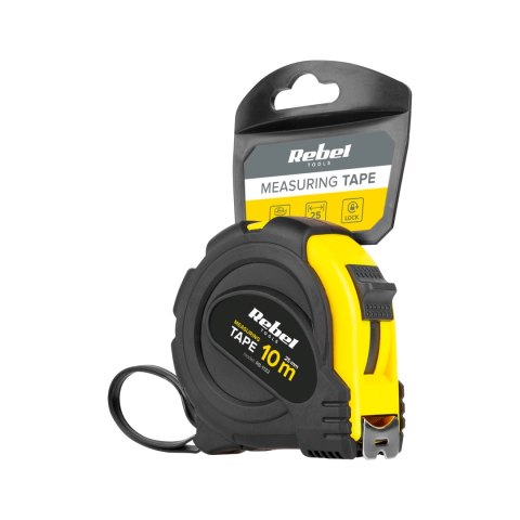 Miara zwijana stalowa 10m 25mm Miara zwijana stalowa 10m 25mm