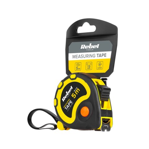 Miara zwijana stalowa 5m 19mm Miara zwijana stalowa 5m 19mm