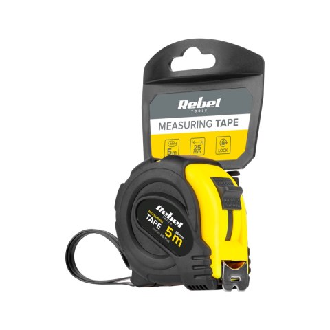 Miara zwijana stalowa 5m 25mm Miara zwijana stalowa 5m 25mm