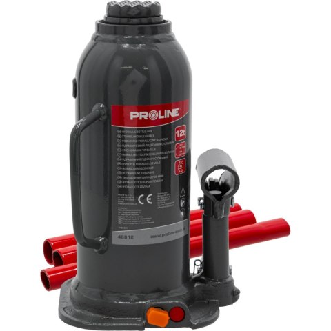 Podnośnik hydraul. słupkowy 12t 227-457mm (6.0kg) ce proline