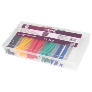 Zestaw rurek termokurczliwych, 100 szt