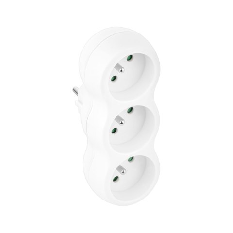 Rozgałęziacz sieciowy x 3 gn. R-30CA Rozgałęziacz sieciowy x 3 gn. R-30CA