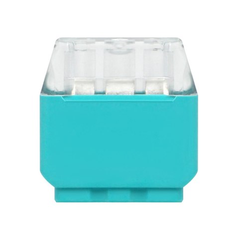 Złączka instalacyjna wciskana 3-przewodowa; na drut 0,75-2,5mm?; IEC 300V/24A 100 szt.