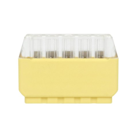 Złączka instalacyjna wciskana 5-przewodowa; na drut 0,75-2,5mm?; IEC 300V/24A; 10 szt.