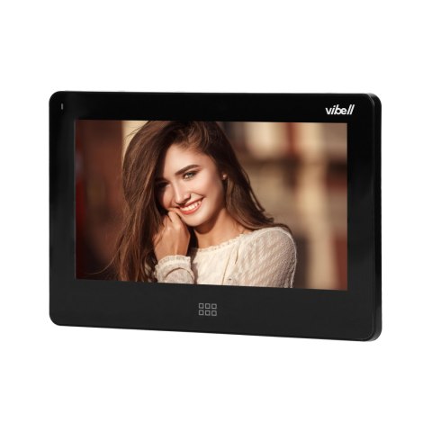 Wideo monitor bezsłuchawkowy, kolorowy, LCD 7?, do zastosowania w systemach VIBELL, dotykowy ekran, moduł pamięci, gniazdo na k