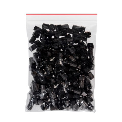 Wtyk Maclean, F kompresyjny, RG-6, Profesjonalny, Nikiel, Czarny, MCTV-916