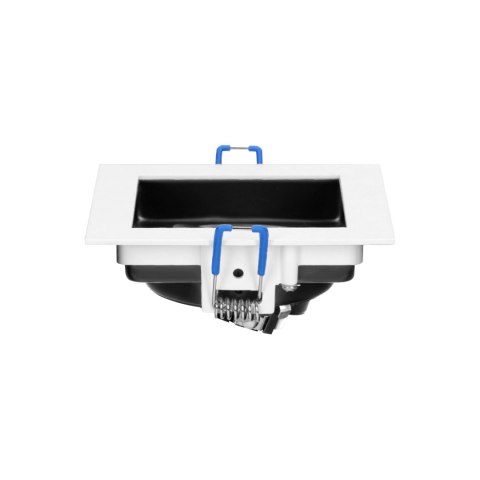 YOP ramka dekoracyjna oprawy punktowej, MR16/GU10 max 50W, regulowana biała+czarna