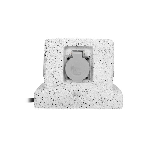 Gniazdo ogrodowe SŁUPEK, 4x2P+Z (schuko), kabel gumowy H07RN-F 3x1,5mm?, 3m Gniazdo ogrodowe SŁUPEK, 4x2P+Z (schuko), kabel gumowy H07RN-F 3x1,5mm?, 3m