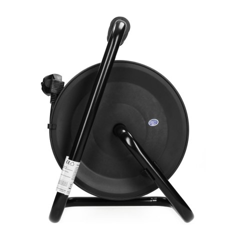 Przedłużacz bębnowy, 4 gniazda 2P+Z (schuko), kabel PVC H05VV-F 3x1.5mm?, długość - 30m, Termik, Przesłony torów prądowych. Przedłużacz bębnowy, 4 gniazda 2P+Z (schuko), kabel PVC H05VV-F 3x1.5mm?, długość - 30m, Termik, Przesłony torów prądowych.