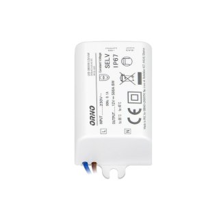 Zasilacz MINI do LED do puszki 12VDC 6W, IP67, 55/29,5/22mm