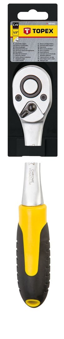 Grzechotka odgięta 1/2", 255 mm