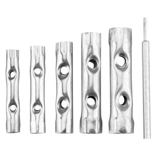 Klucze rurowe 8-17 mm, zestaw 6 szt.