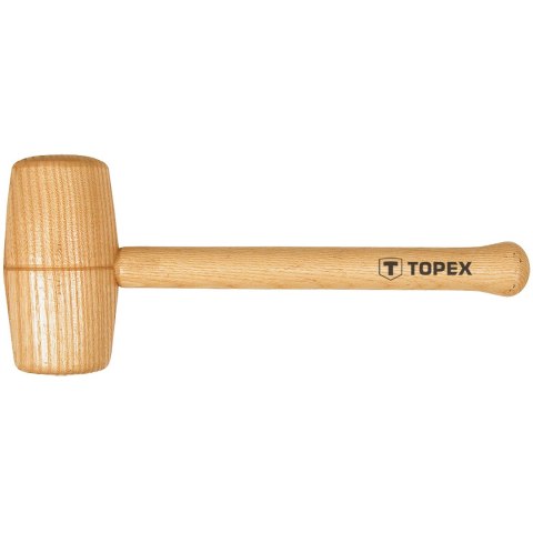 Młotek drewniany okrągły, 70 mm, trzonek drewniany Młotek drewniany okrągły, 70 mm, trzonek drewniany