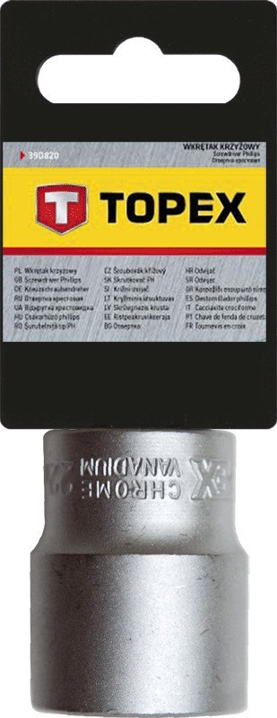 Nasadka sześciokątna 1/2", 10 mm