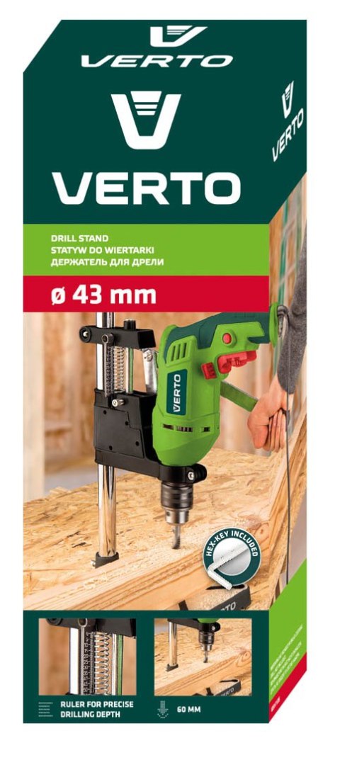 Statyw do wiertarki średnica 43 mm, skok 60 mm Statyw do wiertarki średnica 43 mm, skok 60 mm