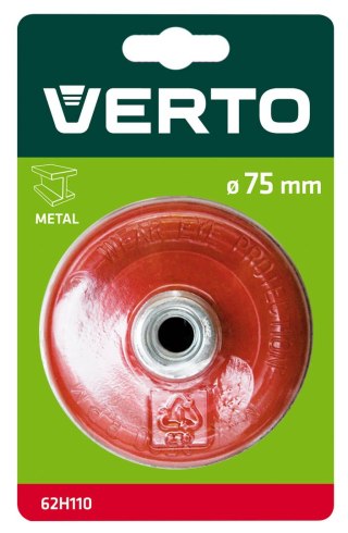 Szczotka druciana doczołowa 75 mm x M14