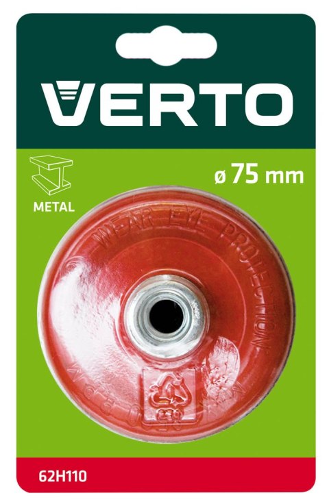 Szczotka druciana doczołowa 75 mm x M14 Szczotka druciana doczołowa 75 mm x M14