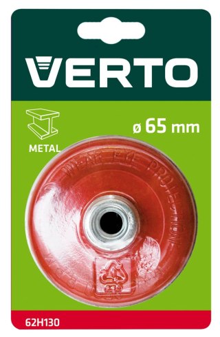 Szczotka druciana doczołowa wzmacniana 65 mm x M14