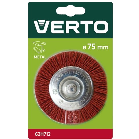 Szczotka ścierna tarczowa z trzpieniem 75 mm Szczotka ścierna tarczowa z trzpieniem 75 mm