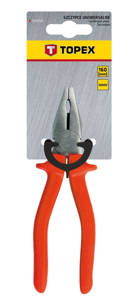 Szczypce uniwersalne 160 mm, 1000V Szczypce uniwersalne 160 mm, 1000V