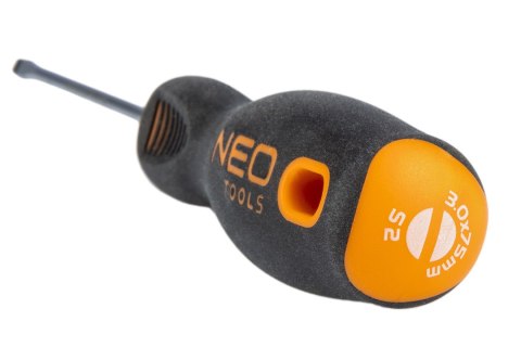 Wkrętak płaski 3.0 x 75 mm, S2 Wkrętak płaski 3.0 x 75 mm, S2