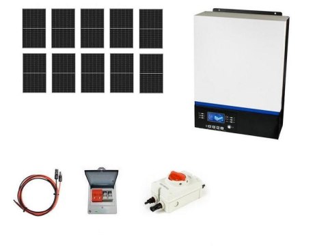 Hybrydowy zestaw solarny off-grid ESB-10kW-48 MPPT 10xPV