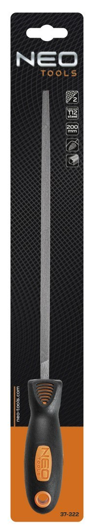 Pilnik do metalu kwadratowy, 200 mm/2