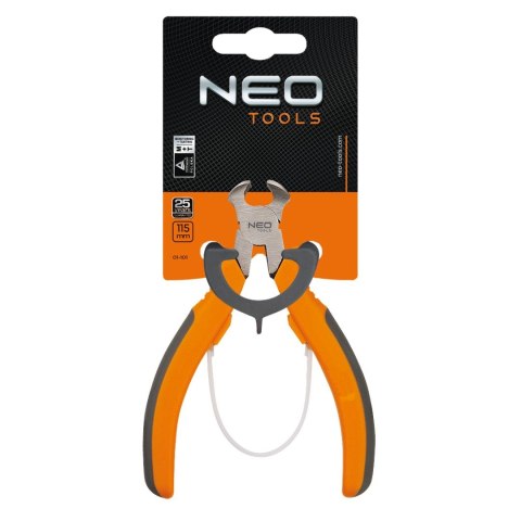 Szczypce precyzyjne czołowe 115 mm