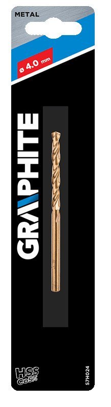 Wiertło do metalu HSS-Co, 4.0 mm